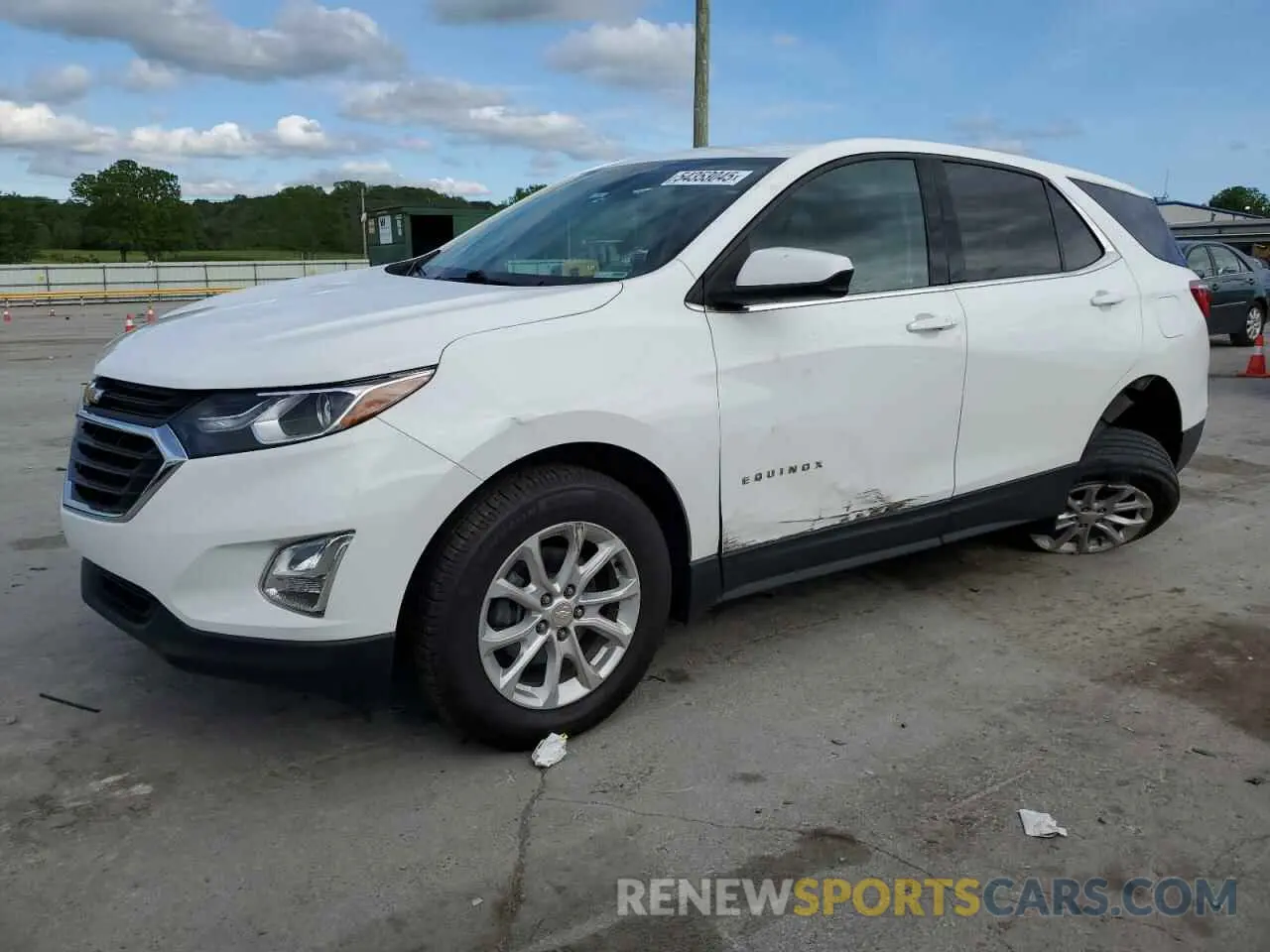 1 Photograph of a damaged car 3GNAXKEV8LS707142 CHEVROLET EQUINOX 2020