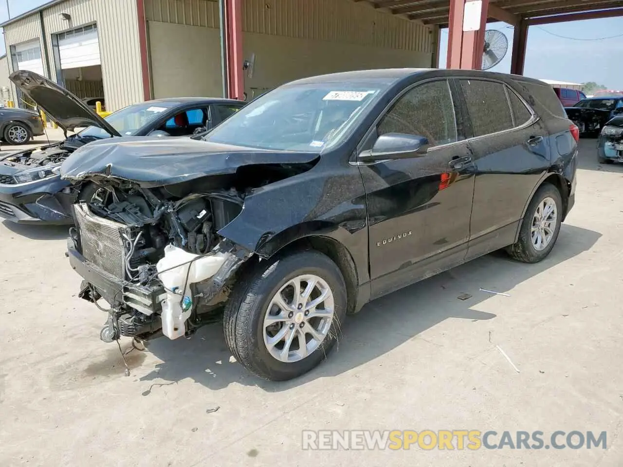 1 Photograph of a damaged car 3GNAXKEV9LL151837 CHEVROLET EQUINOX 2020
