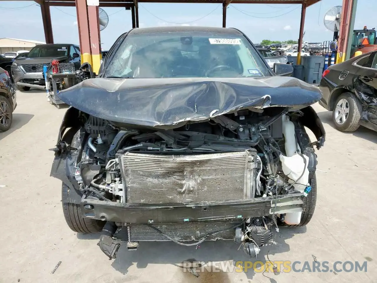 5 Photograph of a damaged car 3GNAXKEV9LL151837 CHEVROLET EQUINOX 2020