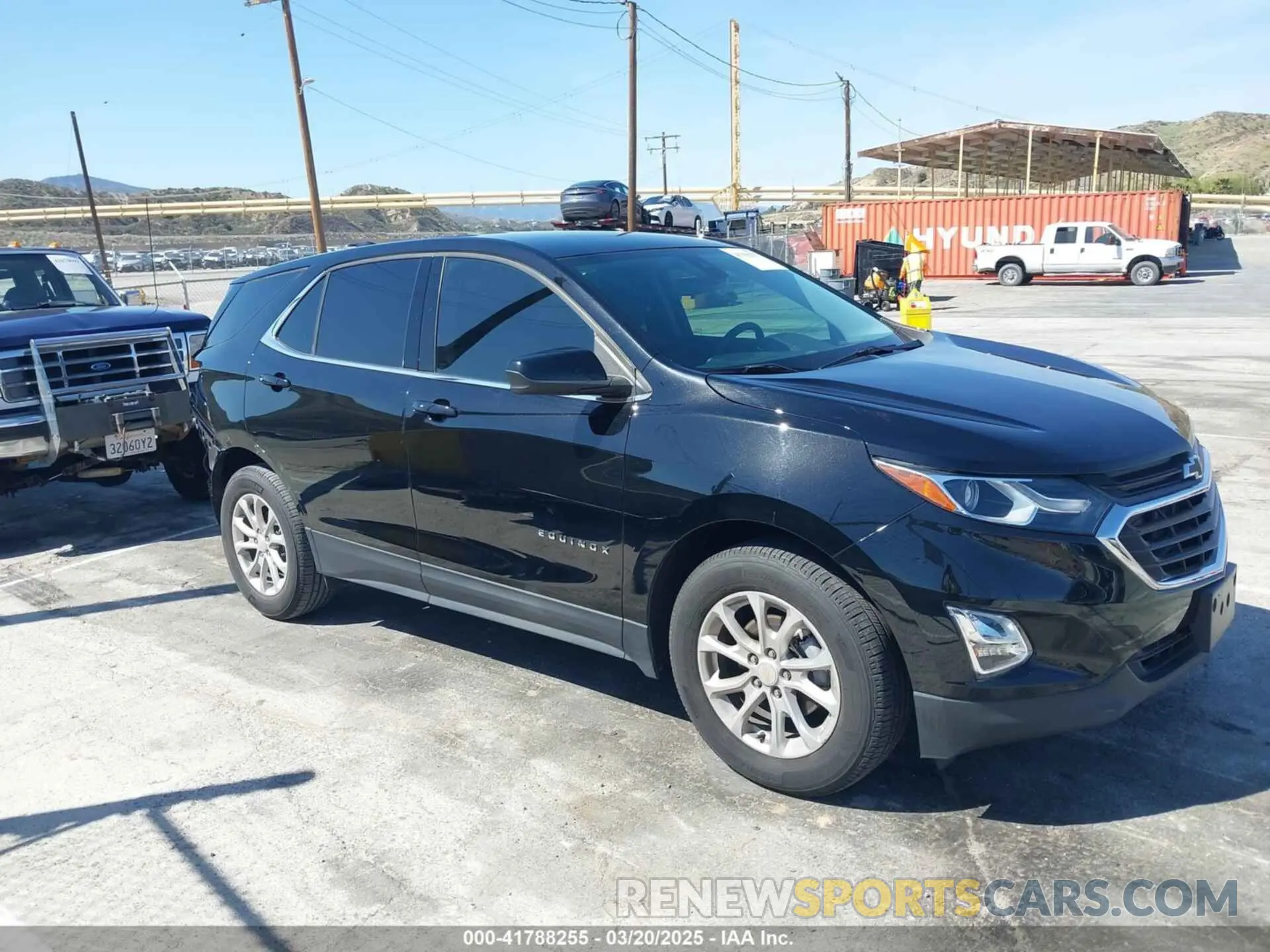 1 Photograph of a damaged car 3GNAXKEV9LL188824 CHEVROLET EQUINOX 2020