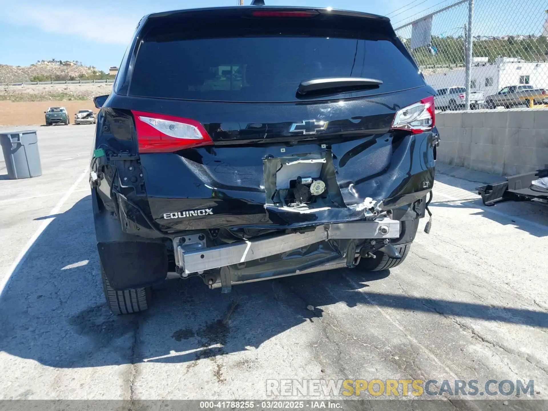 6 Photograph of a damaged car 3GNAXKEV9LL188824 CHEVROLET EQUINOX 2020