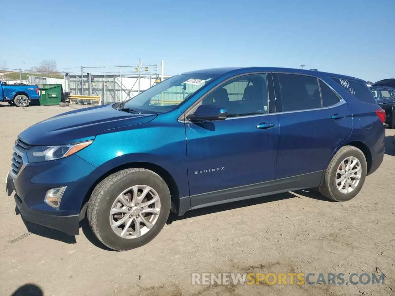 1 Photograph of a damaged car 3GNAXKEV9LL191531 CHEVROLET EQUINOX 2020