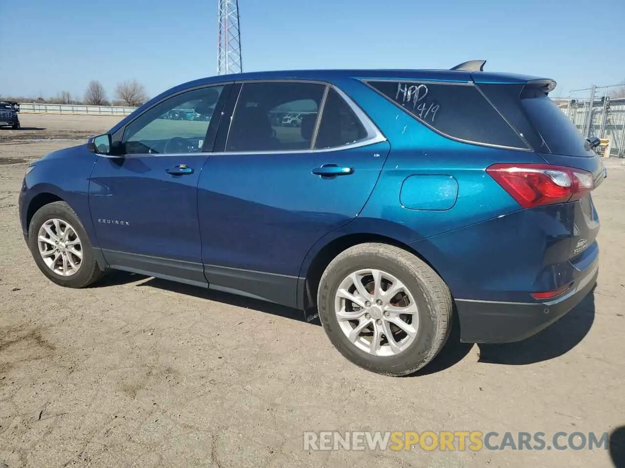 2 Photograph of a damaged car 3GNAXKEV9LL191531 CHEVROLET EQUINOX 2020