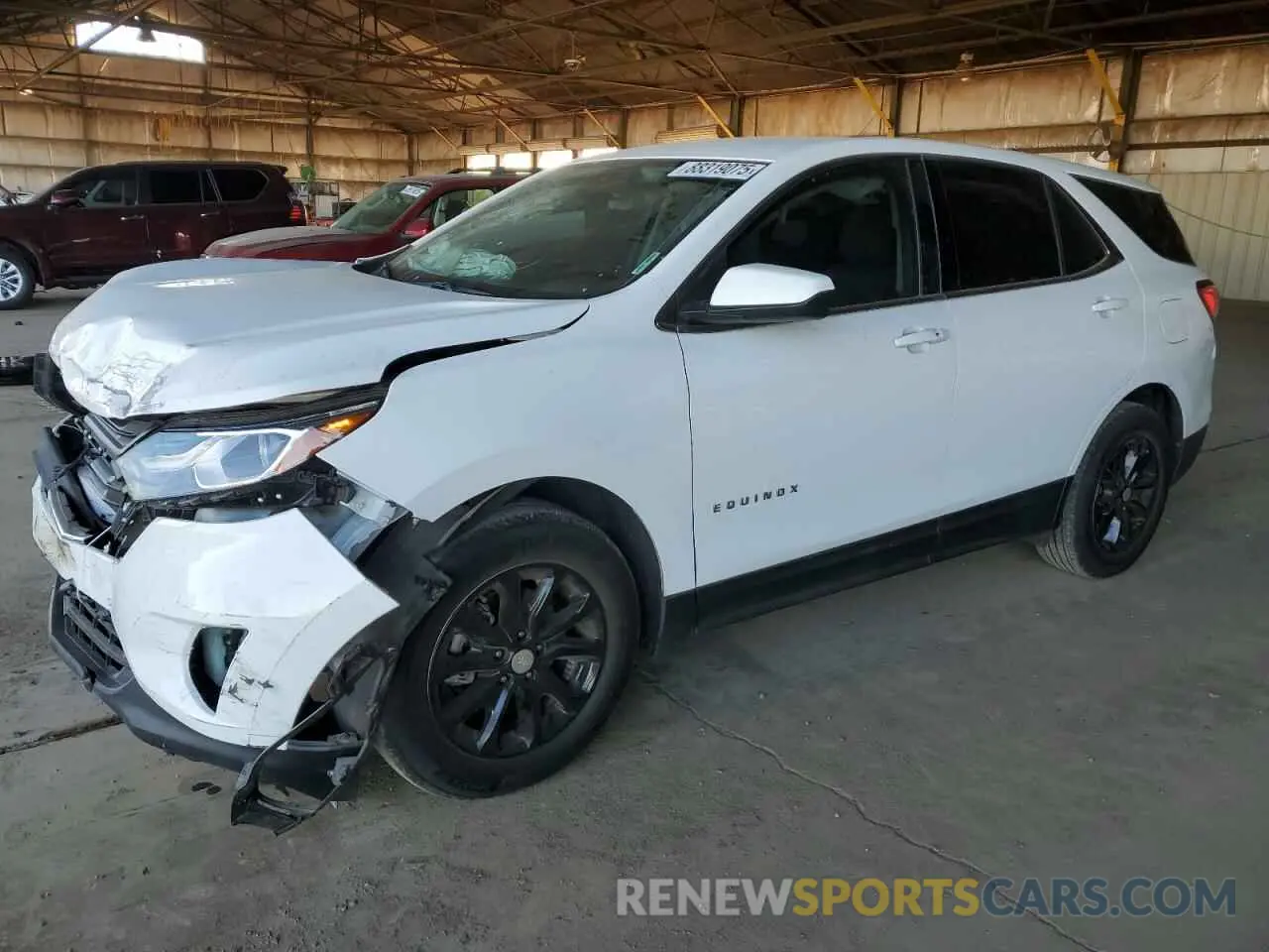 1 Photograph of a damaged car 3GNAXKEV9LL273534 CHEVROLET EQUINOX 2020