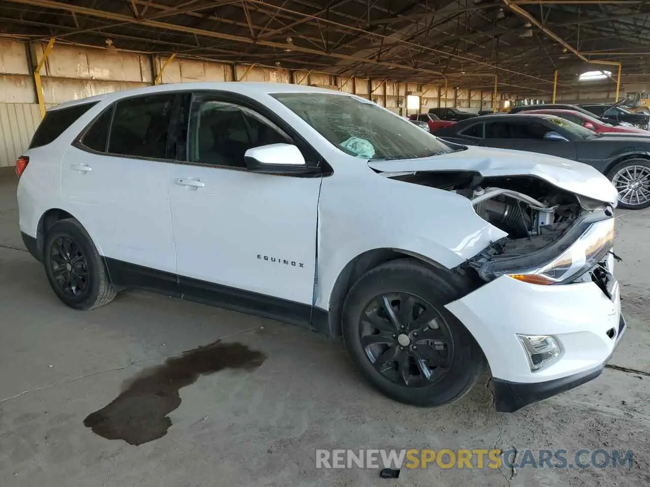 4 Photograph of a damaged car 3GNAXKEV9LL273534 CHEVROLET EQUINOX 2020