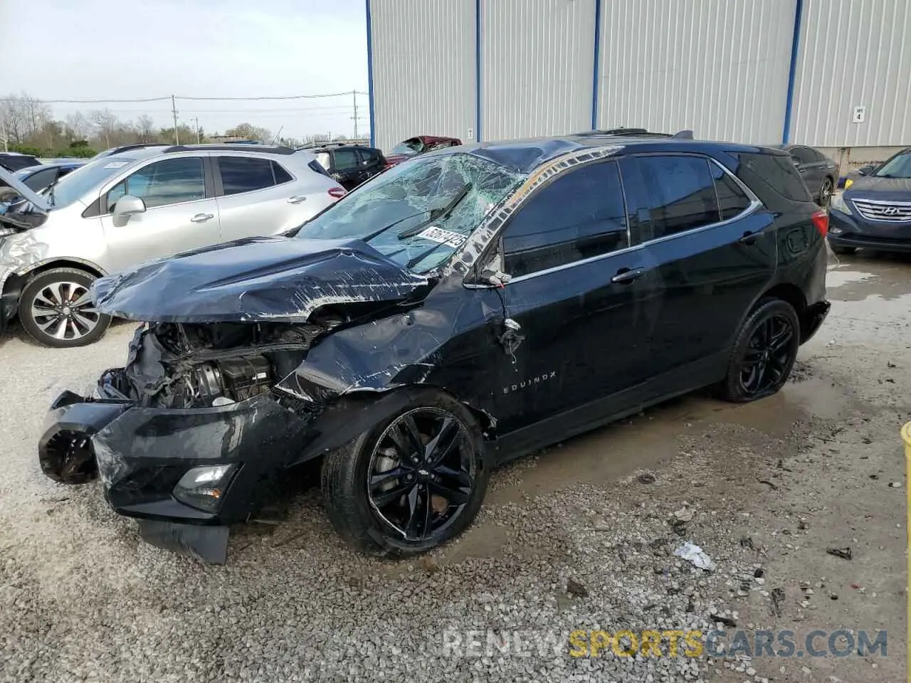 1 Photograph of a damaged car 3GNAXKEV9LL314261 CHEVROLET EQUINOX 2020