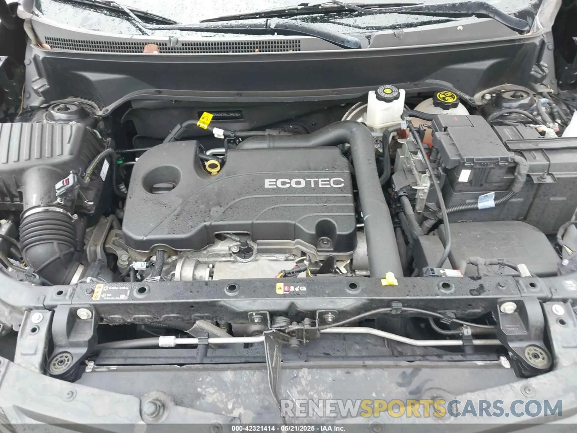 10 Photograph of a damaged car 3GNAXKEV9LL346191 CHEVROLET EQUINOX 2020