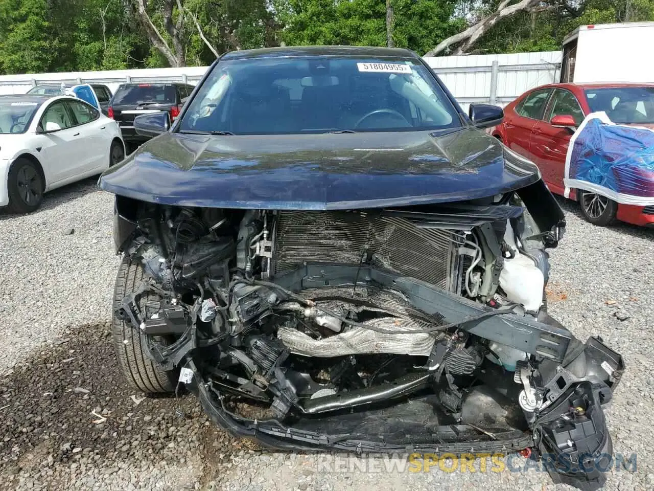 5 Photograph of a damaged car 3GNAXKEV9LS509282 CHEVROLET EQUINOX 2020