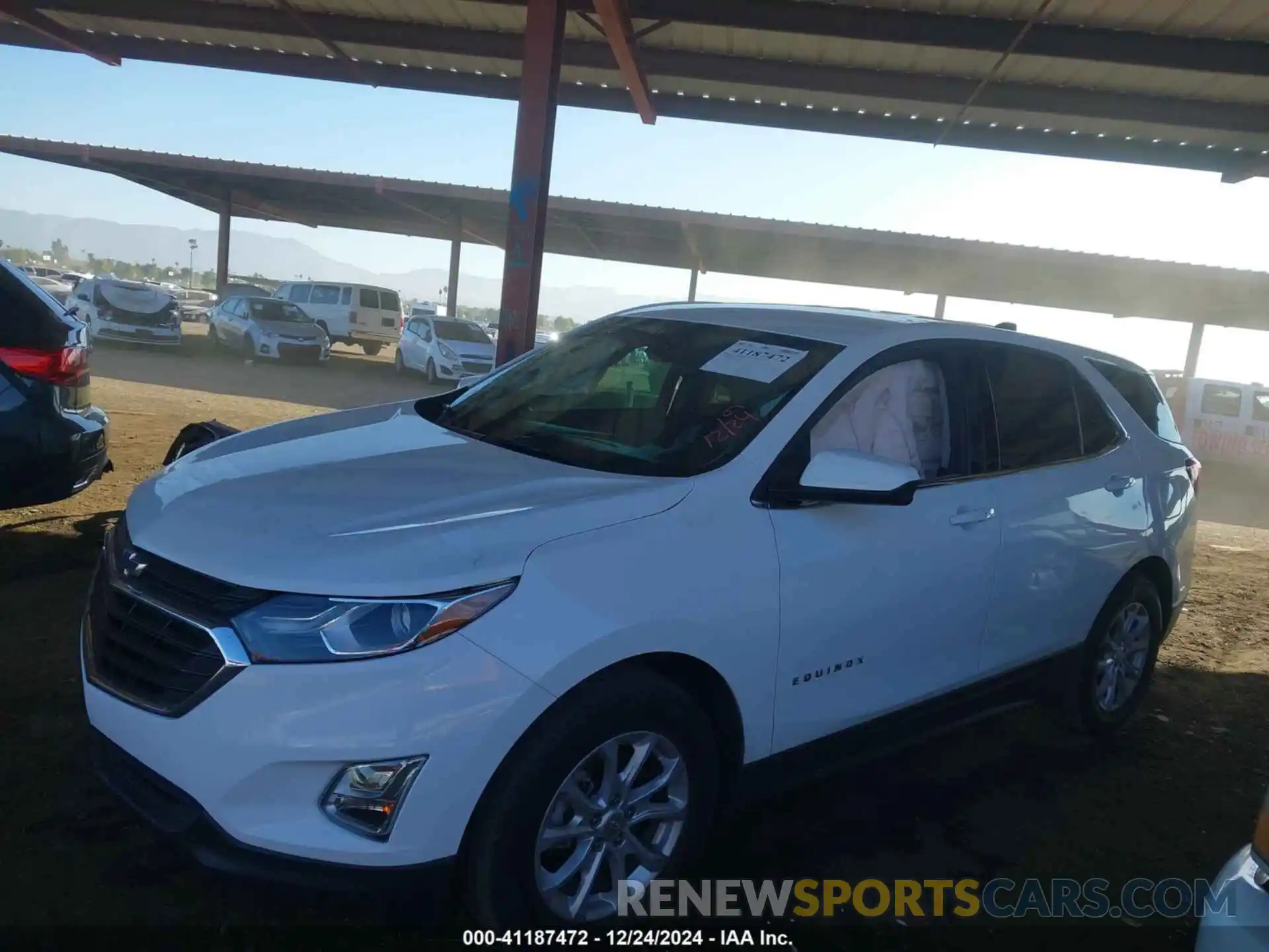 14 Photograph of a damaged car 3GNAXKEV9LS620480 CHEVROLET EQUINOX 2020