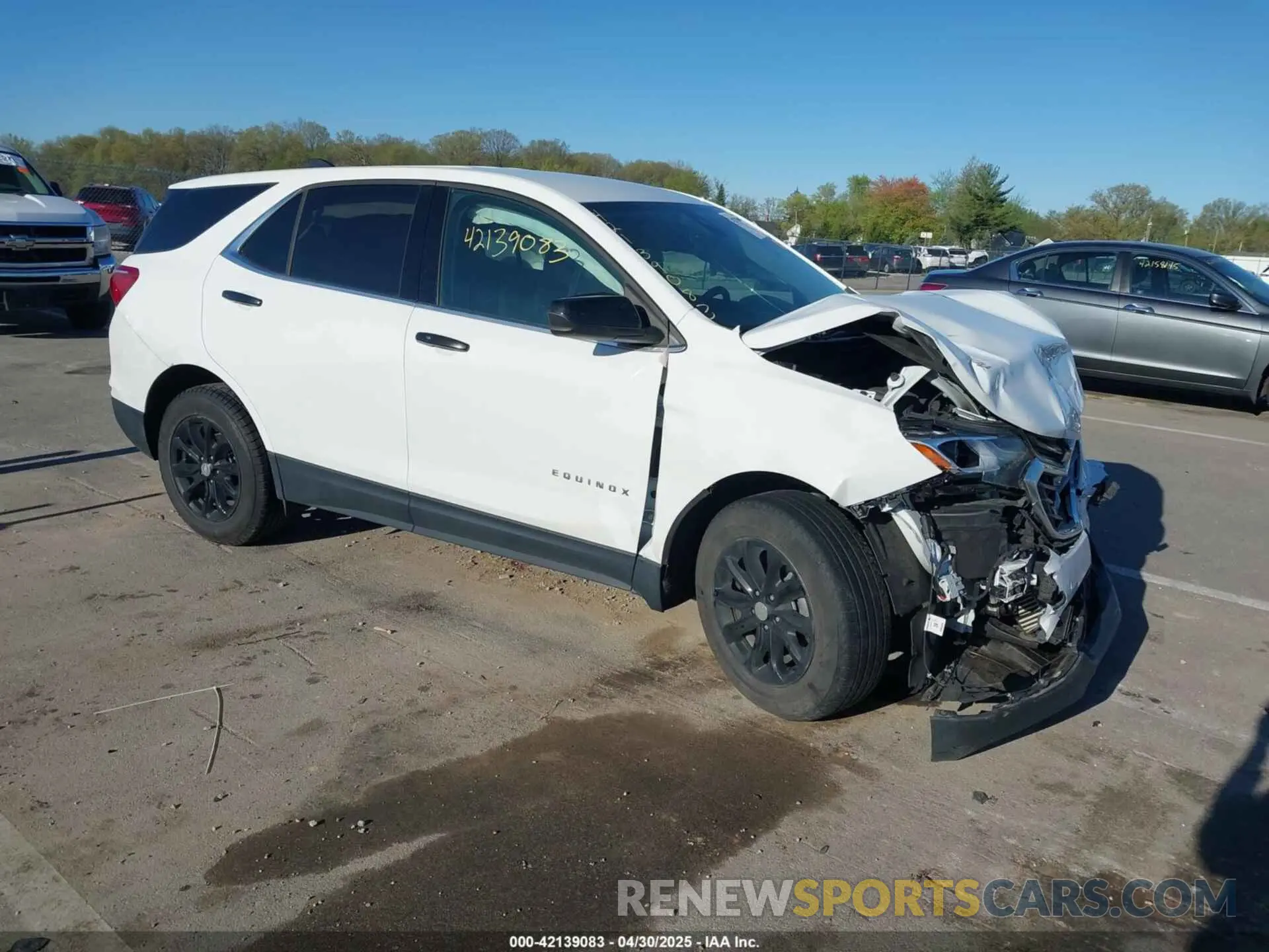 1 Photograph of a damaged car 3GNAXKEV9LS701575 CHEVROLET EQUINOX 2020