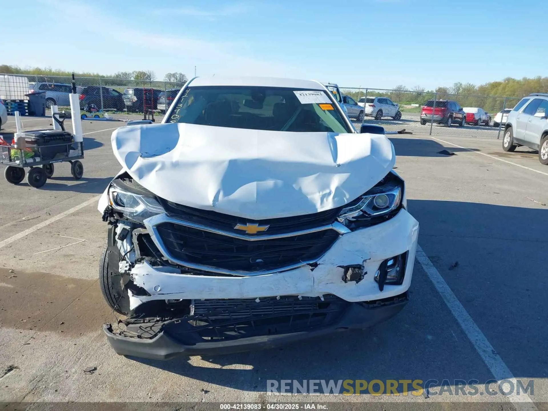 13 Photograph of a damaged car 3GNAXKEV9LS701575 CHEVROLET EQUINOX 2020
