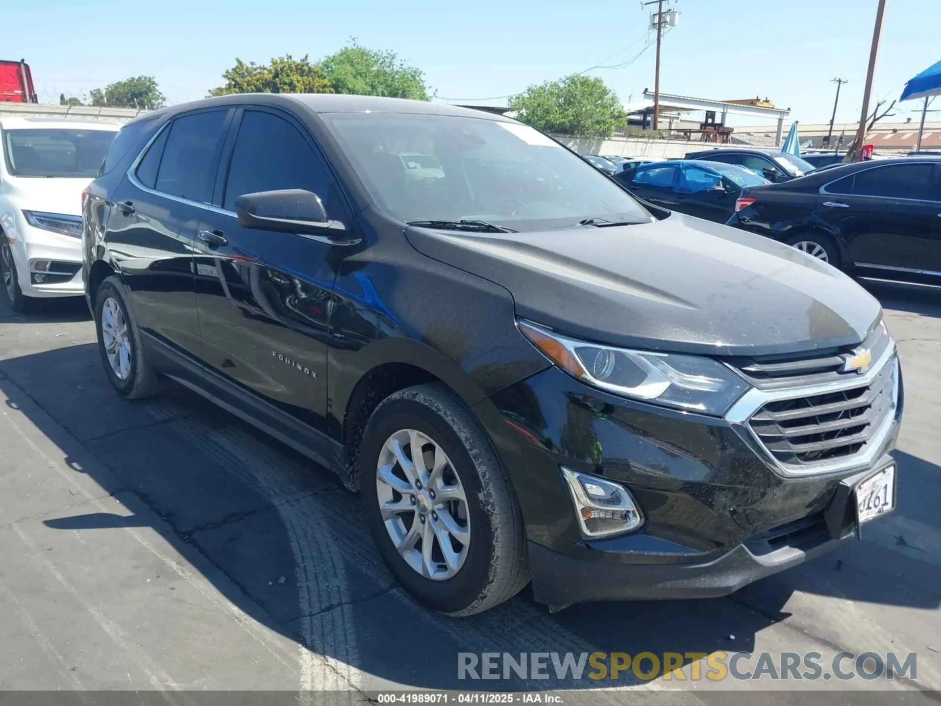 1 Photograph of a damaged car 3GNAXKEVXLL255480 CHEVROLET EQUINOX 2020