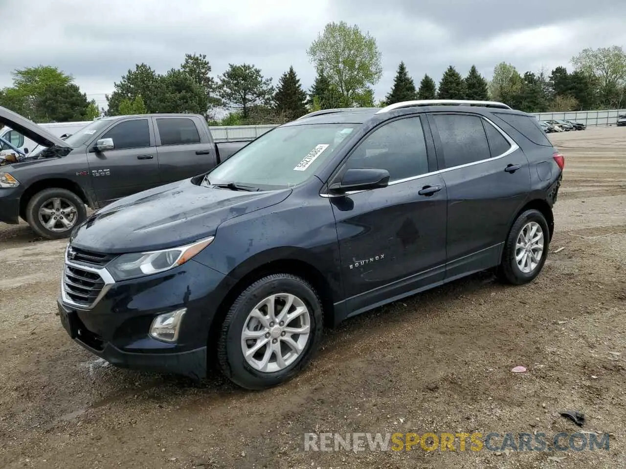1 Photograph of a damaged car 3GNAXKEVXLS506861 CHEVROLET EQUINOX 2020