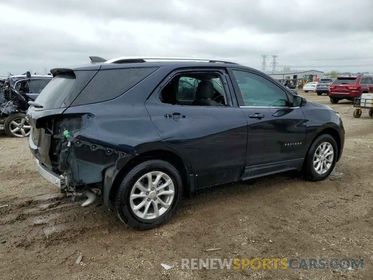 3 Photograph of a damaged car 3GNAXKEVXLS506861 CHEVROLET EQUINOX 2020