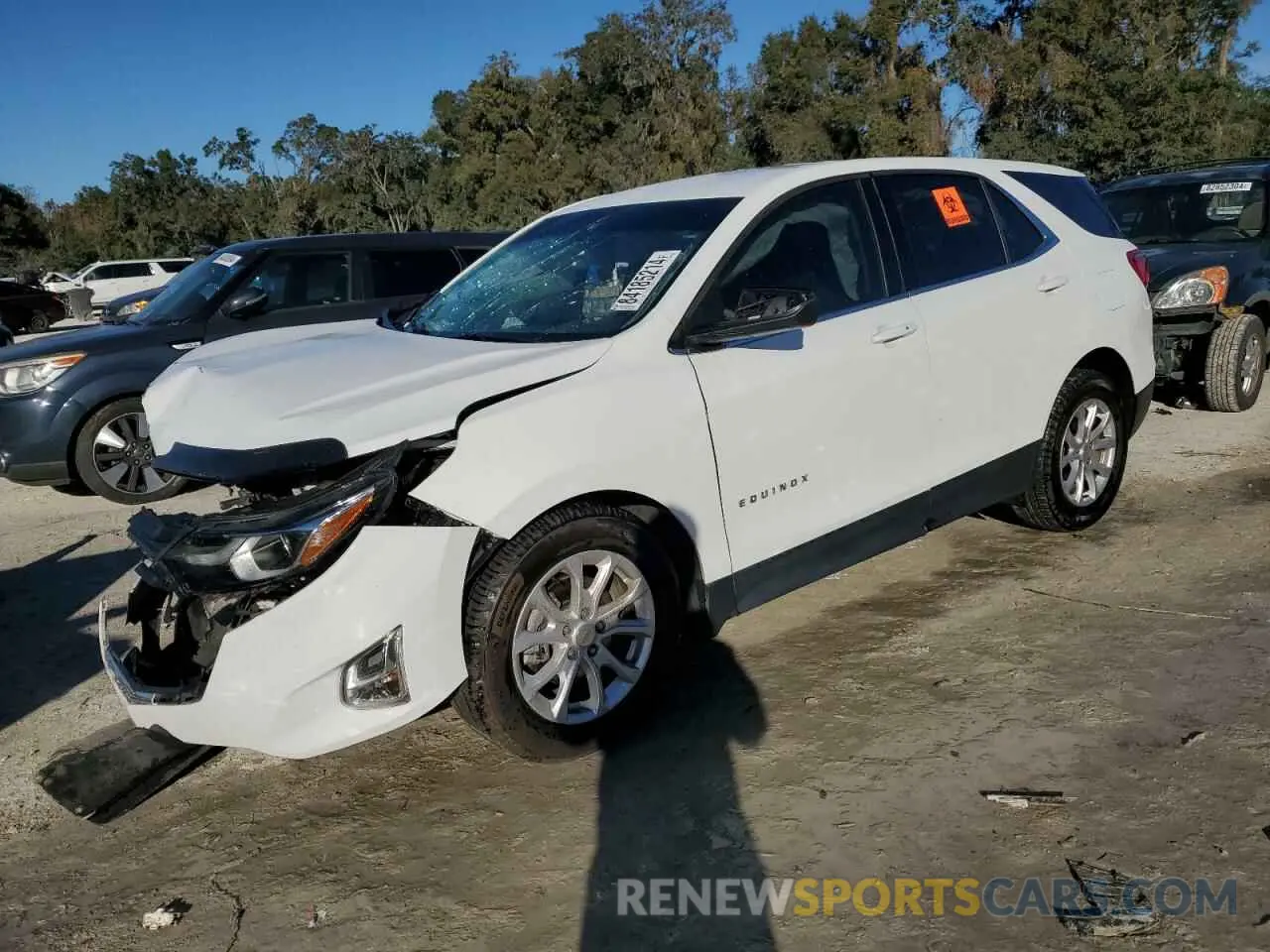 1 Photograph of a damaged car 3GNAXKEVXLS533526 CHEVROLET EQUINOX 2020