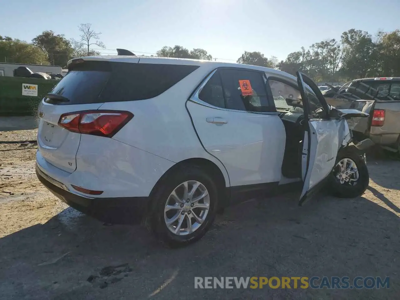 3 Photograph of a damaged car 3GNAXKEVXLS533526 CHEVROLET EQUINOX 2020