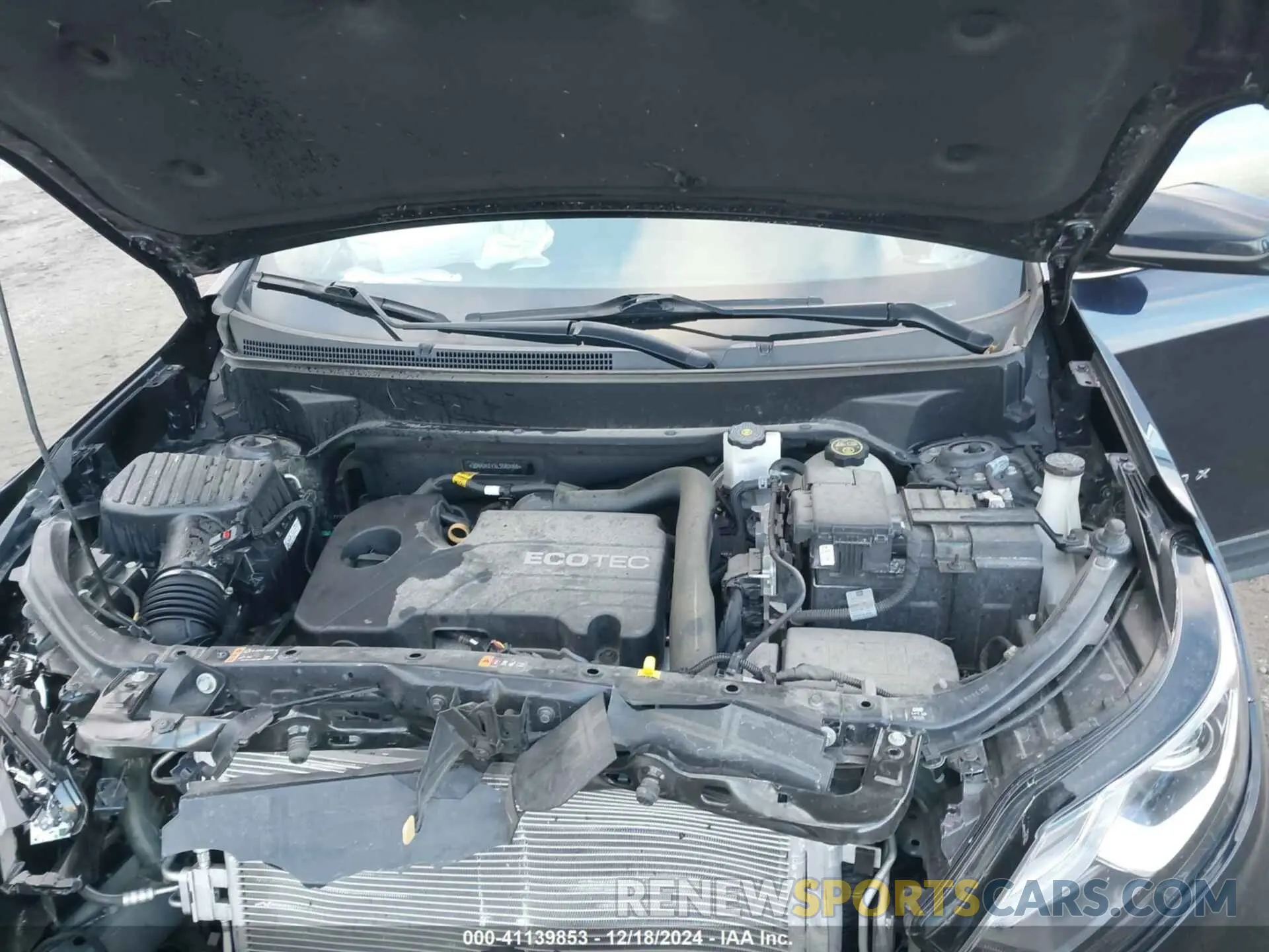 10 Photograph of a damaged car 3GNAXKEVXLS580068 CHEVROLET EQUINOX 2020