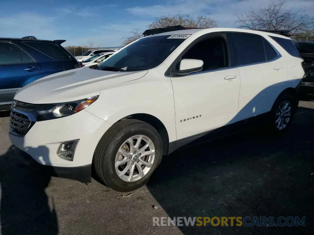 1 Photograph of a damaged car 3GNAXKEVXLS585450 CHEVROLET EQUINOX 2020