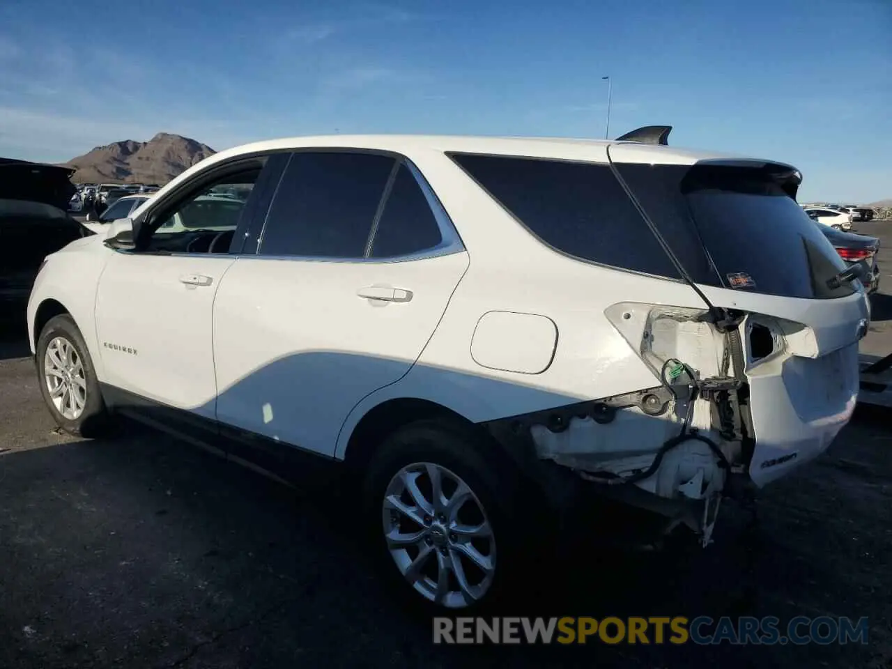 2 Photograph of a damaged car 3GNAXKEVXLS585450 CHEVROLET EQUINOX 2020