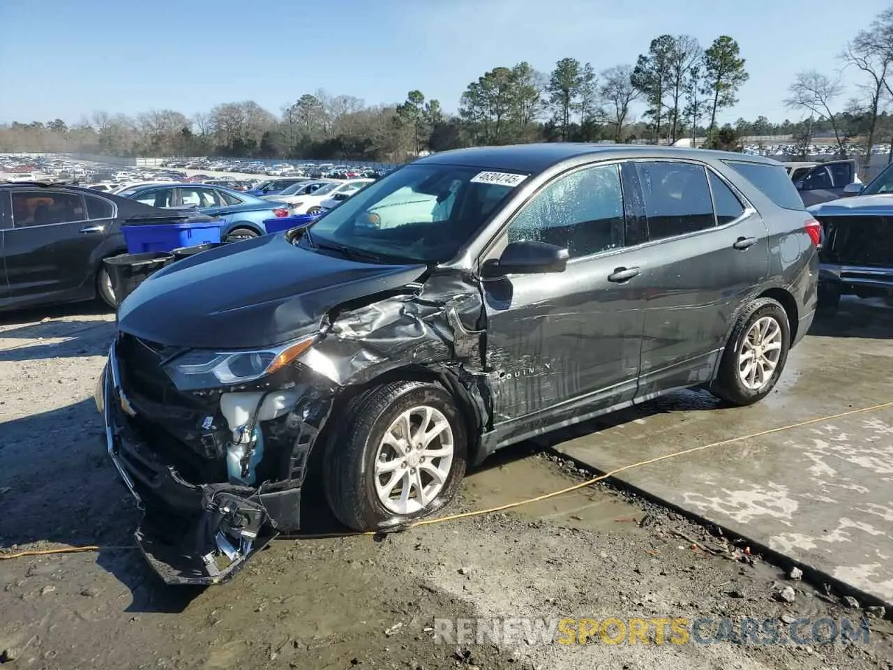1 Photograph of a damaged car 3GNAXKEVXLS586159 CHEVROLET EQUINOX 2020