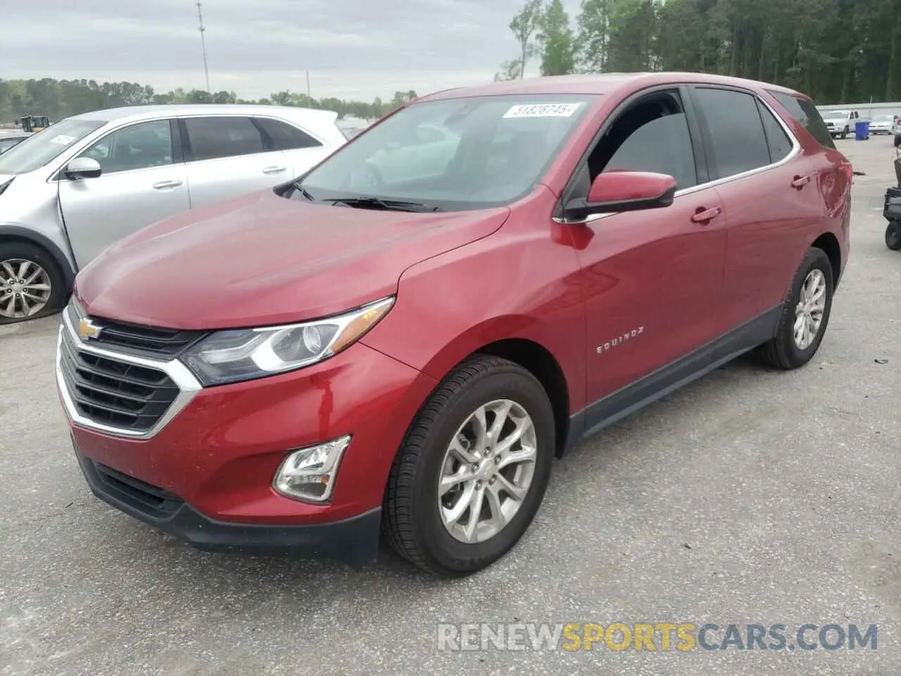 1 Photograph of a damaged car 3GNAXKEVXLS671678 CHEVROLET EQUINOX 2020