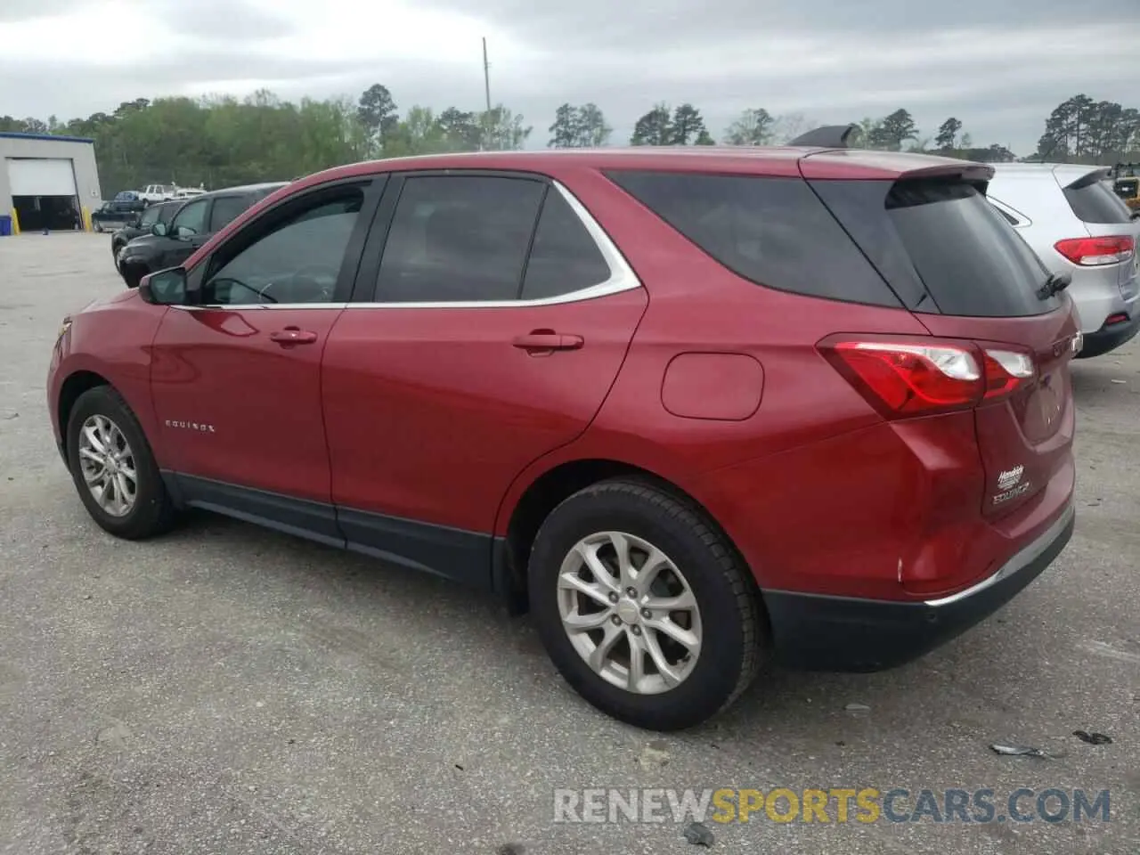 2 Photograph of a damaged car 3GNAXKEVXLS671678 CHEVROLET EQUINOX 2020