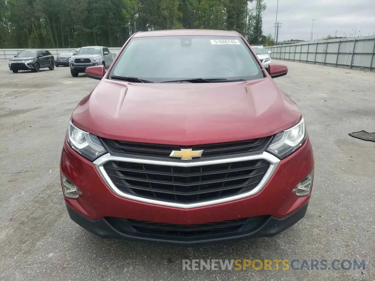5 Photograph of a damaged car 3GNAXKEVXLS671678 CHEVROLET EQUINOX 2020
