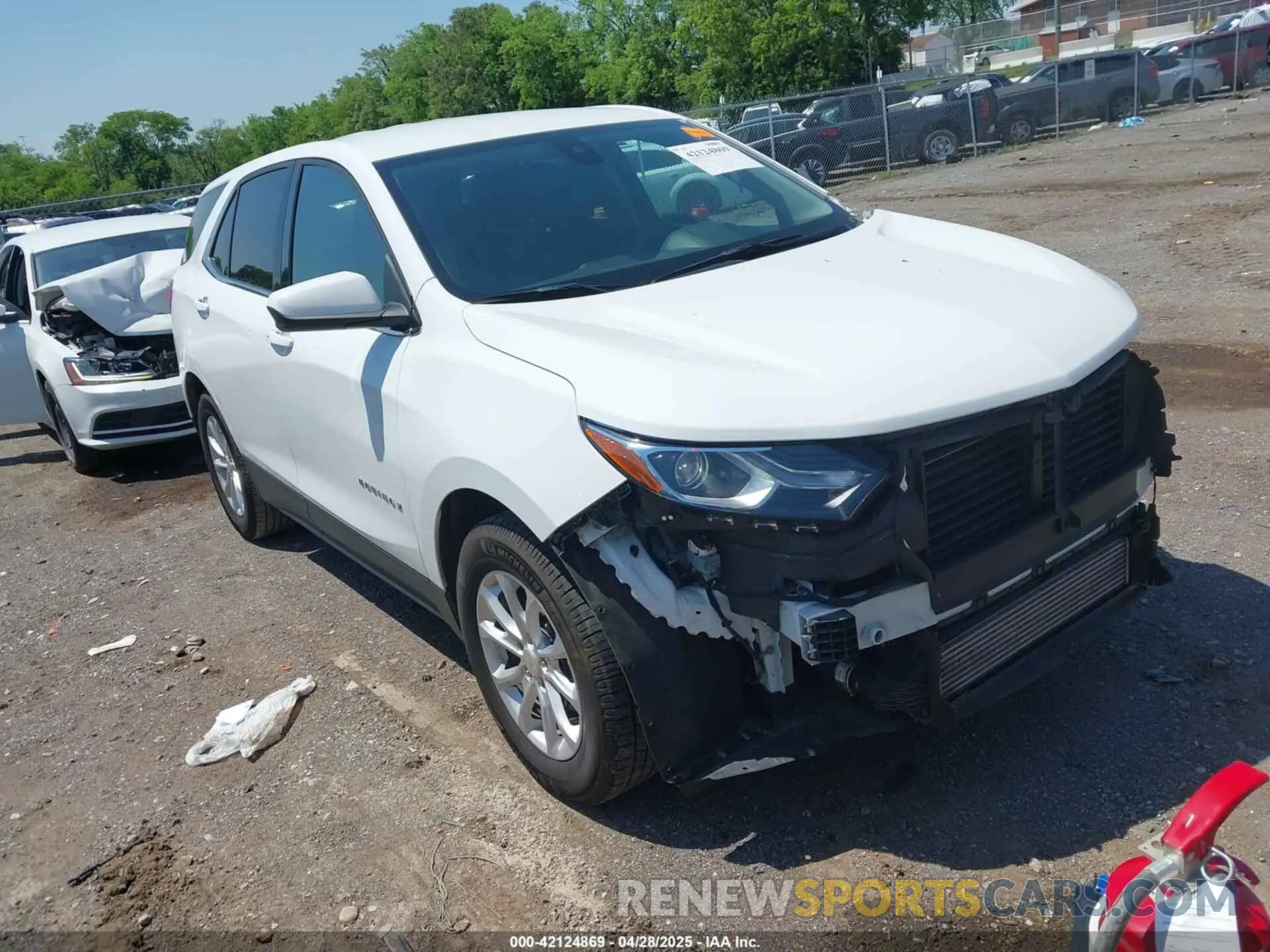 1 Photograph of a damaged car 3GNAXKEVXLS733337 CHEVROLET EQUINOX 2020