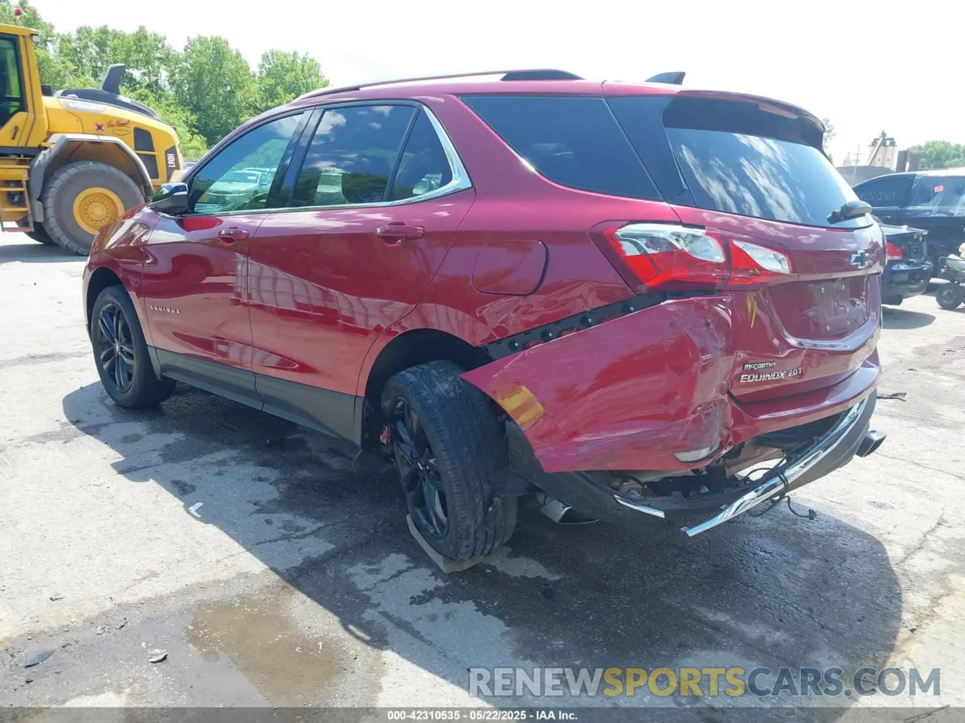 3 Photograph of a damaged car 3GNAXLEX0LL261165 CHEVROLET EQUINOX 2020