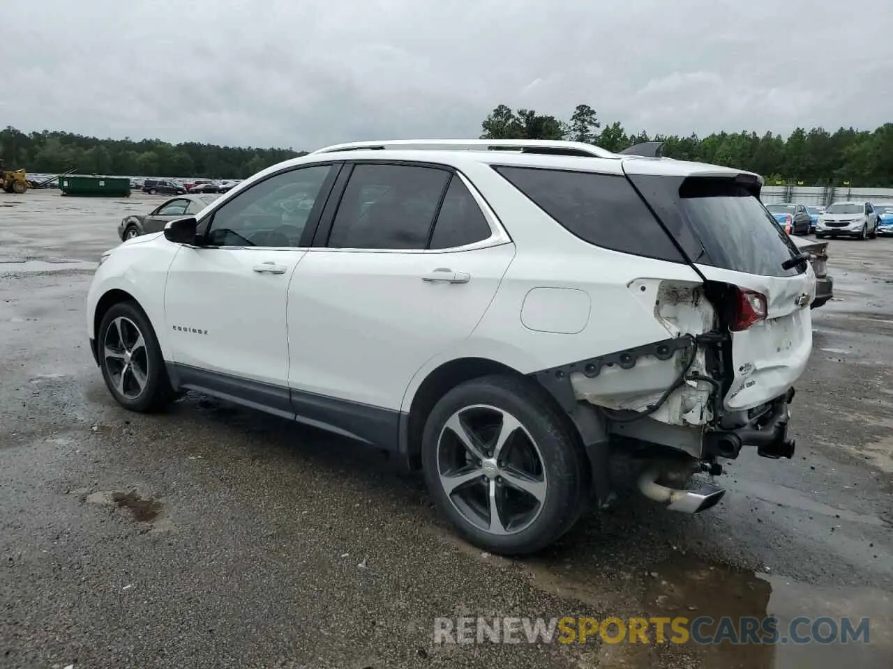2 Photograph of a damaged car 3GNAXLEX0LS509016 CHEVROLET EQUINOX 2020
