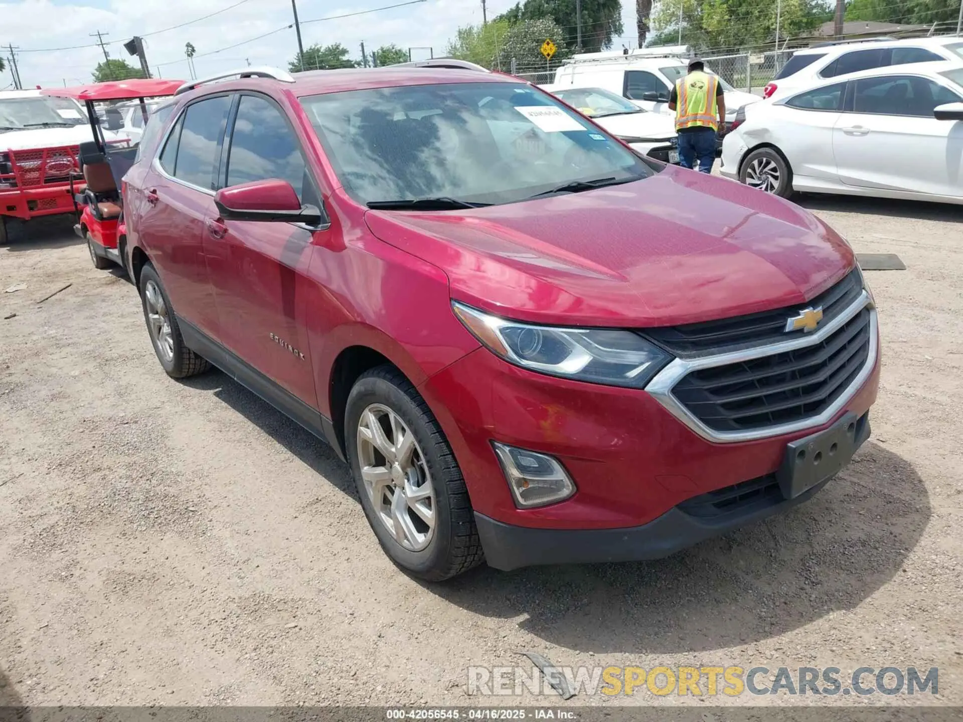 1 Photograph of a damaged car 3GNAXLEX1LL254046 CHEVROLET EQUINOX 2020