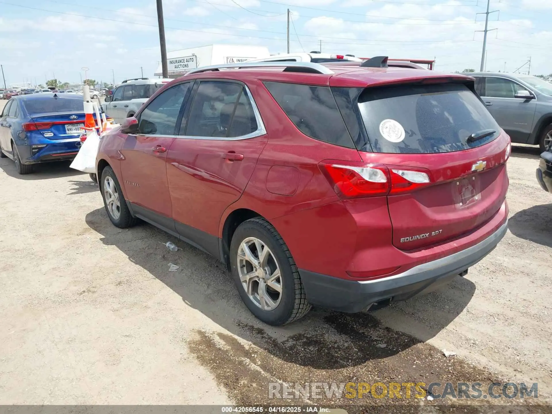3 Photograph of a damaged car 3GNAXLEX1LL254046 CHEVROLET EQUINOX 2020