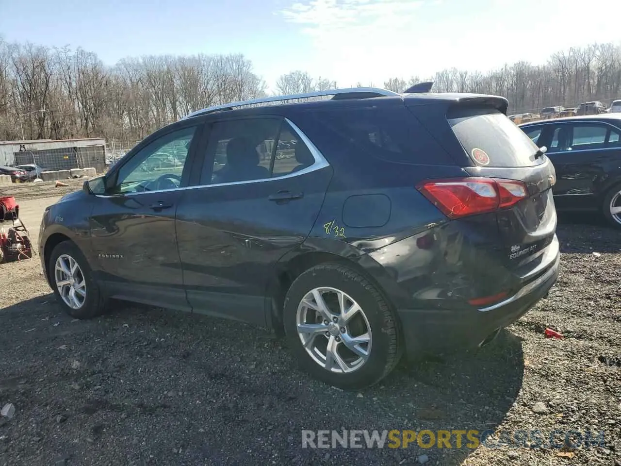 2 Photograph of a damaged car 3GNAXLEX1LS563070 CHEVROLET EQUINOX 2020
