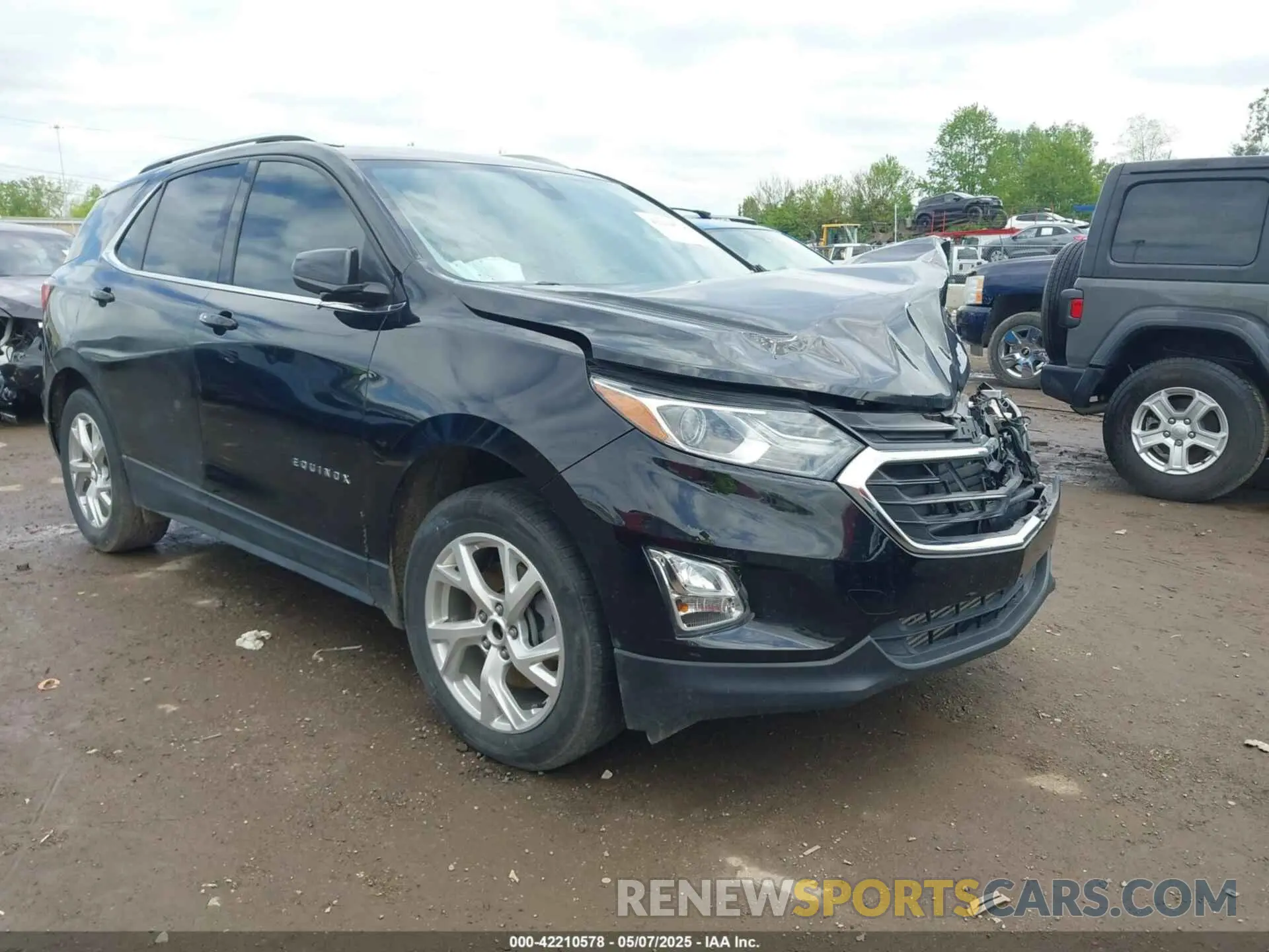 1 Photograph of a damaged car 3GNAXLEX3LL152327 CHEVROLET EQUINOX 2020