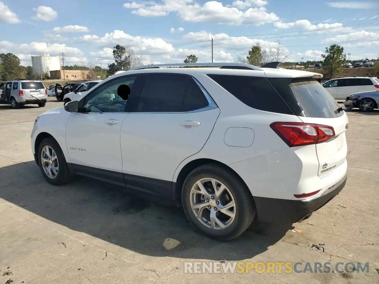 2 Photograph of a damaged car 3GNAXLEX3LS733221 CHEVROLET EQUINOX 2020