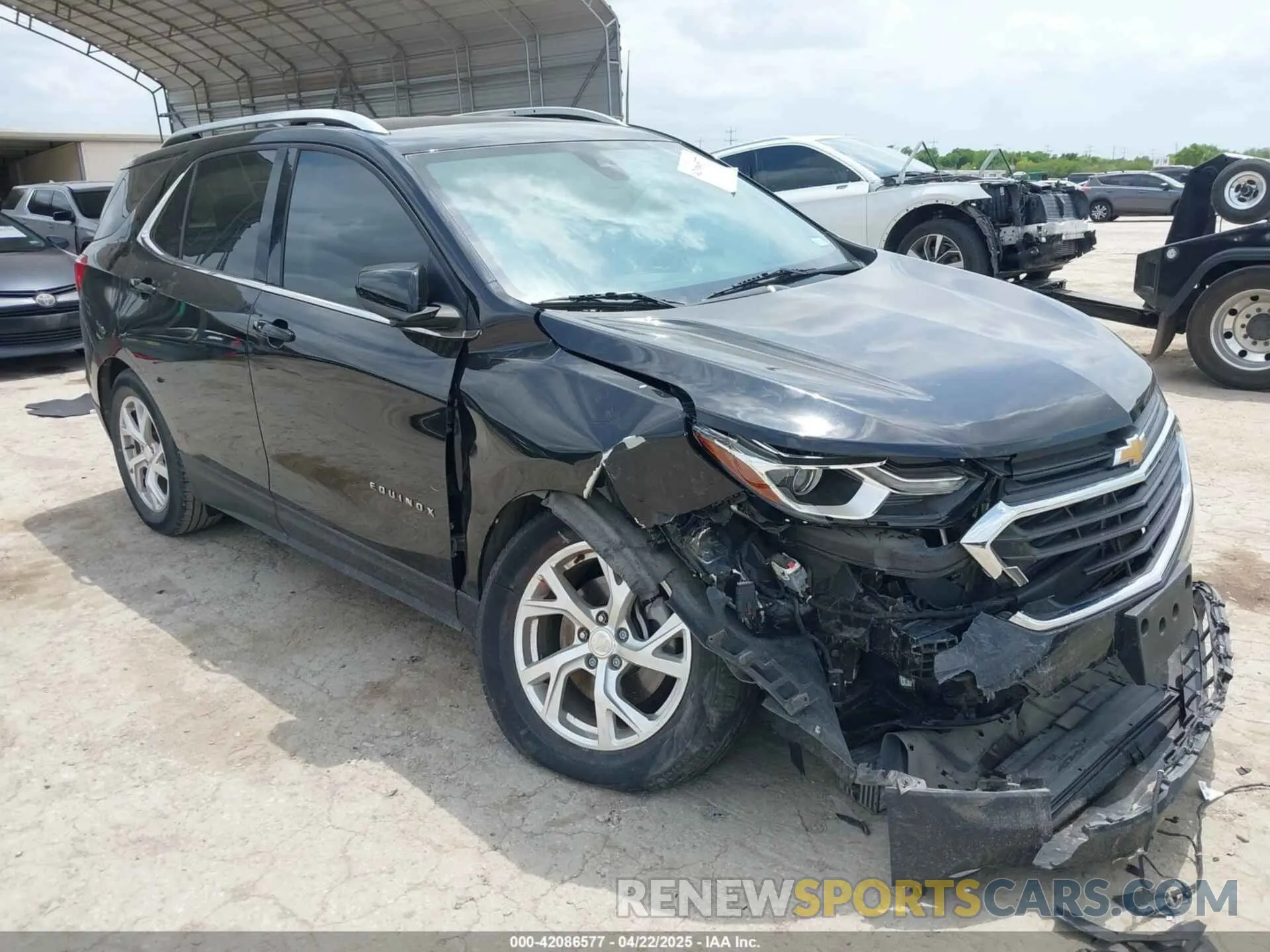1 Photograph of a damaged car 3GNAXLEX6LL315262 CHEVROLET EQUINOX 2020
