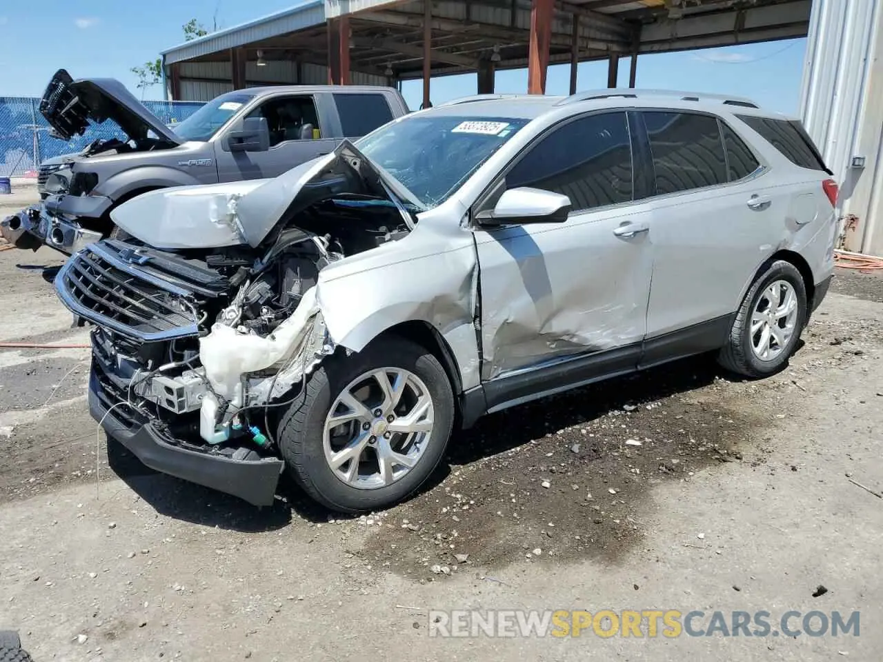 1 Photograph of a damaged car 3GNAXLEX8LS591335 CHEVROLET EQUINOX 2020