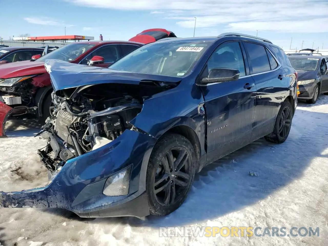1 Photograph of a damaged car 3GNAXLEX9LL312789 CHEVROLET EQUINOX 2020