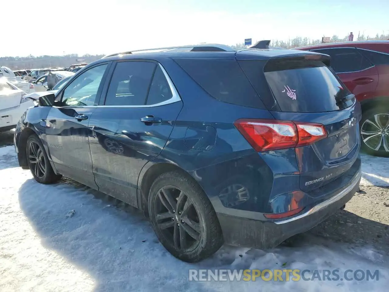 2 Photograph of a damaged car 3GNAXLEX9LL312789 CHEVROLET EQUINOX 2020