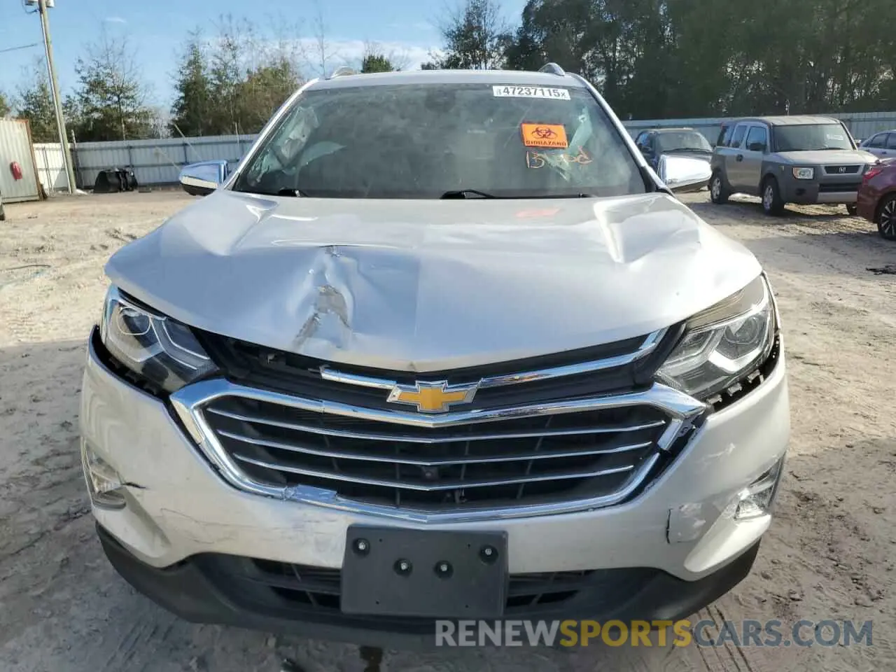 5 Photograph of a damaged car 3GNAXNEV0LS571090 CHEVROLET EQUINOX 2020
