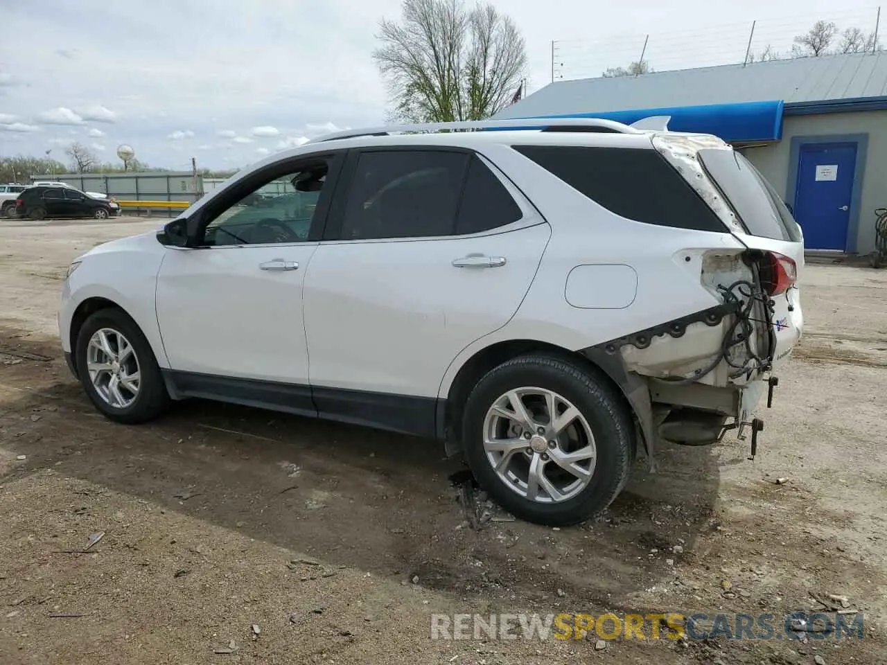 2 Photograph of a damaged car 3GNAXNEV0LS601589 CHEVROLET EQUINOX 2020