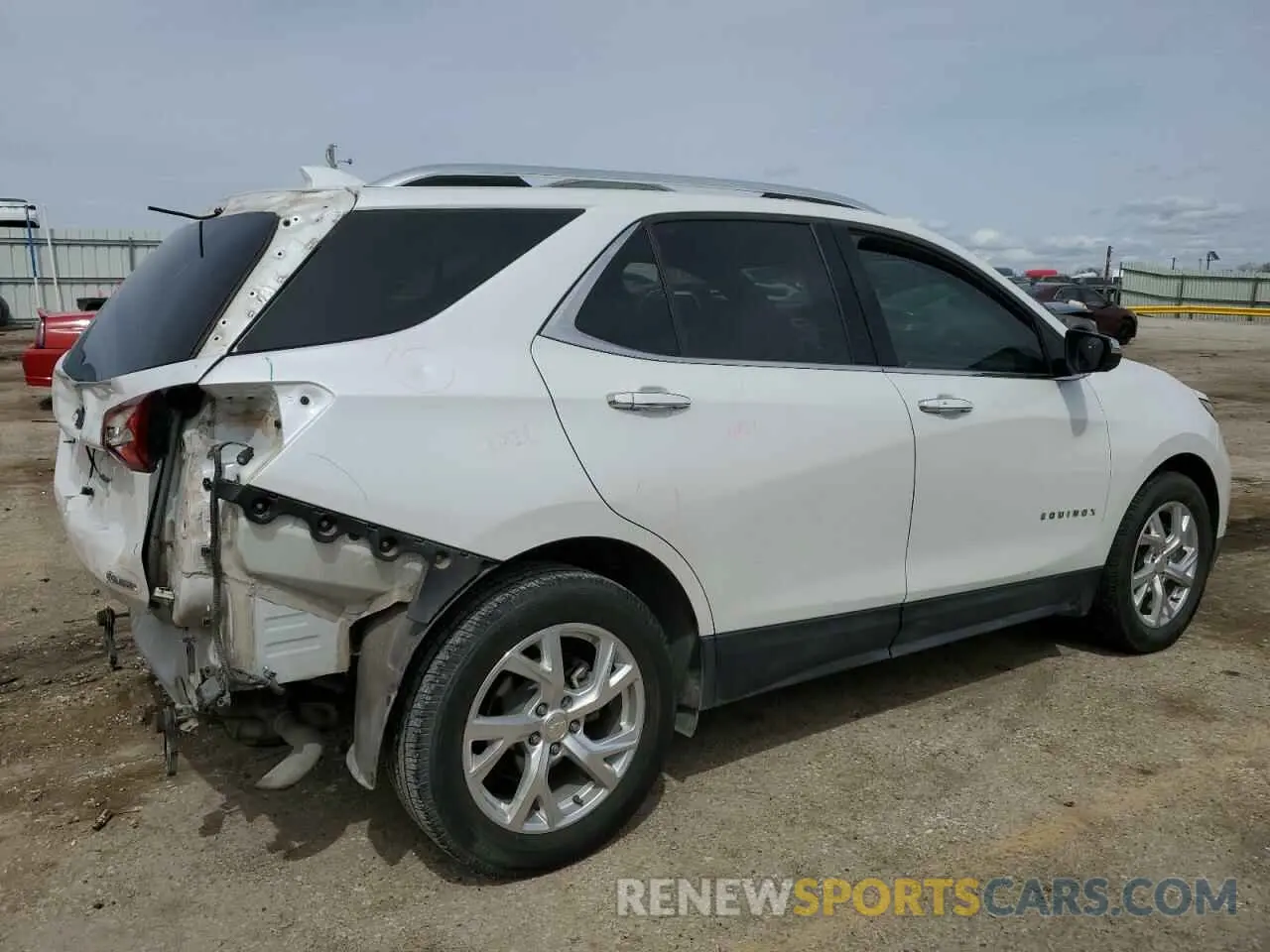 3 Photograph of a damaged car 3GNAXNEV0LS601589 CHEVROLET EQUINOX 2020