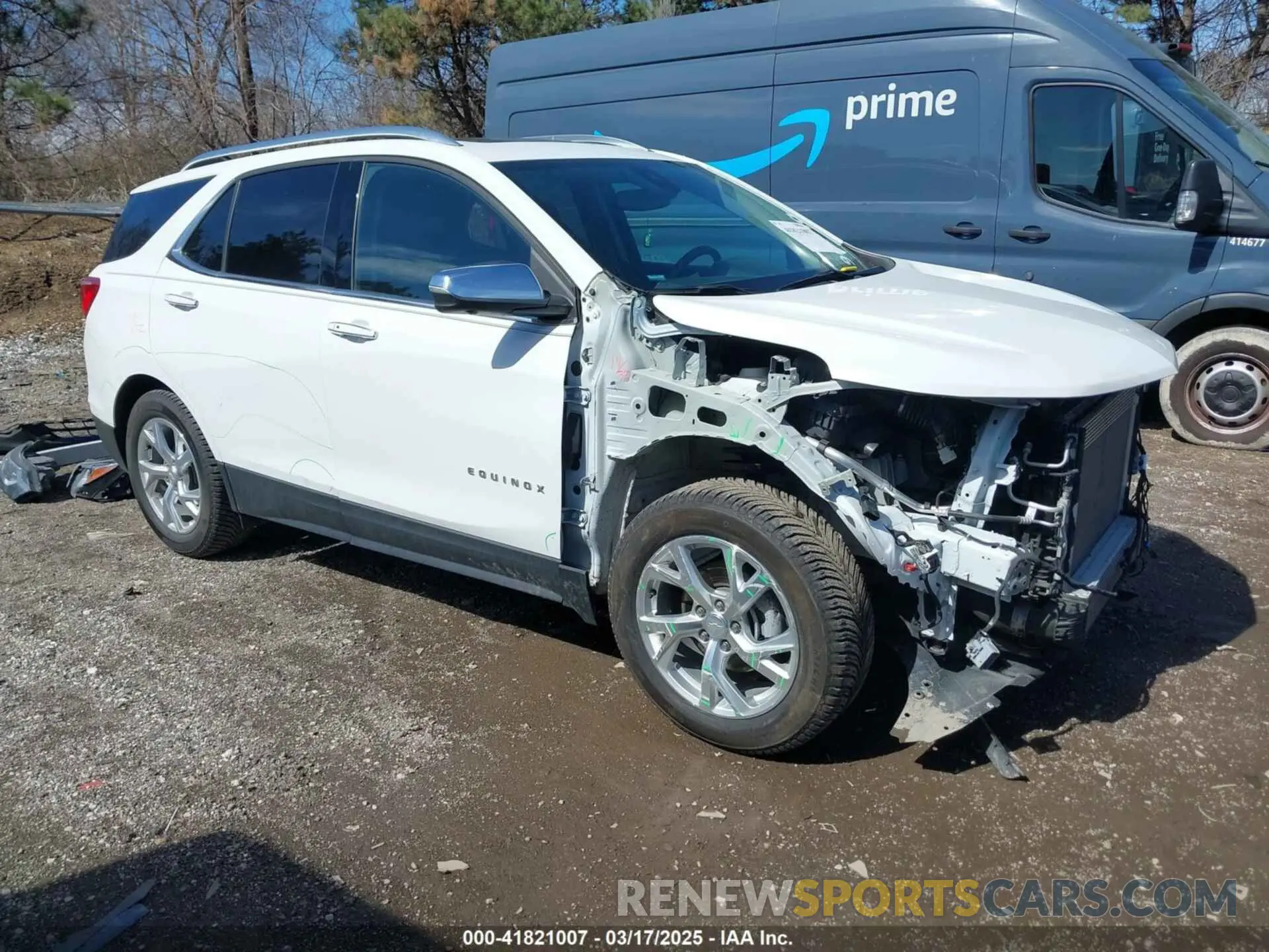 1 Photograph of a damaged car 3GNAXNEV2LS512722 CHEVROLET EQUINOX 2020