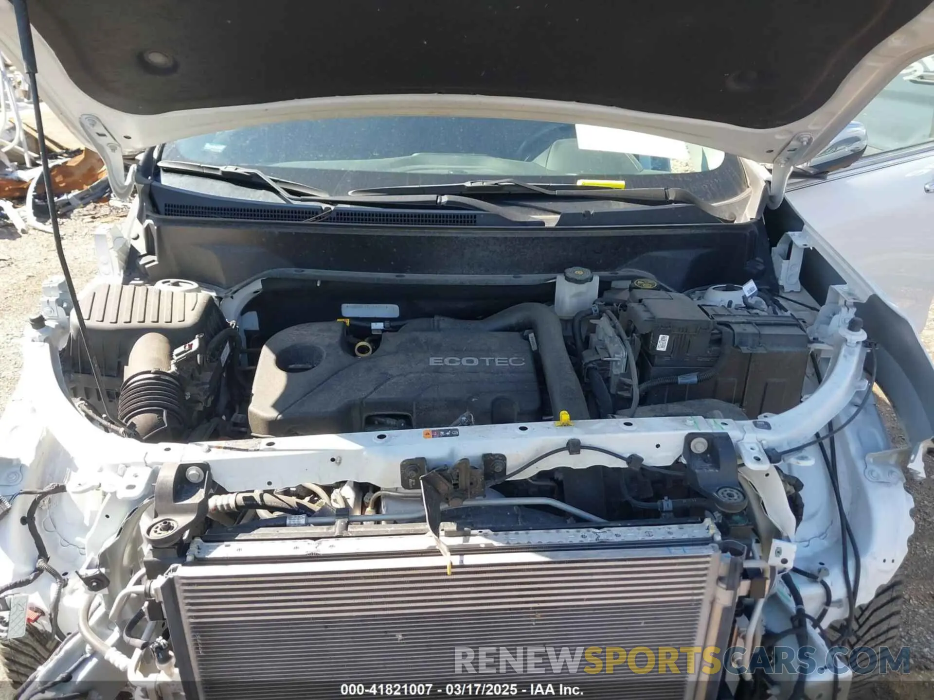 10 Photograph of a damaged car 3GNAXNEV2LS512722 CHEVROLET EQUINOX 2020
