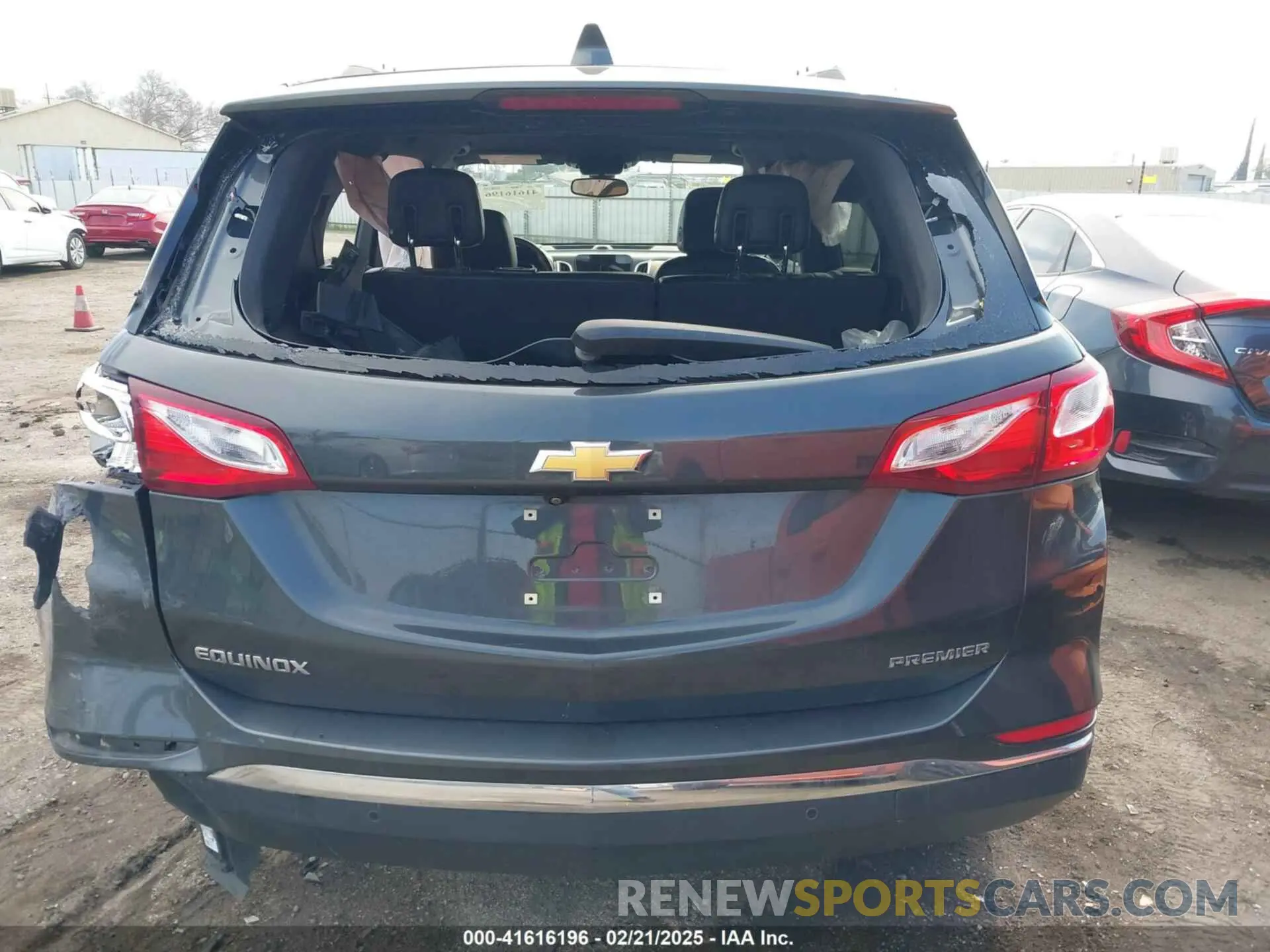16 Photograph of a damaged car 3GNAXNEV5LS566564 CHEVROLET EQUINOX 2020