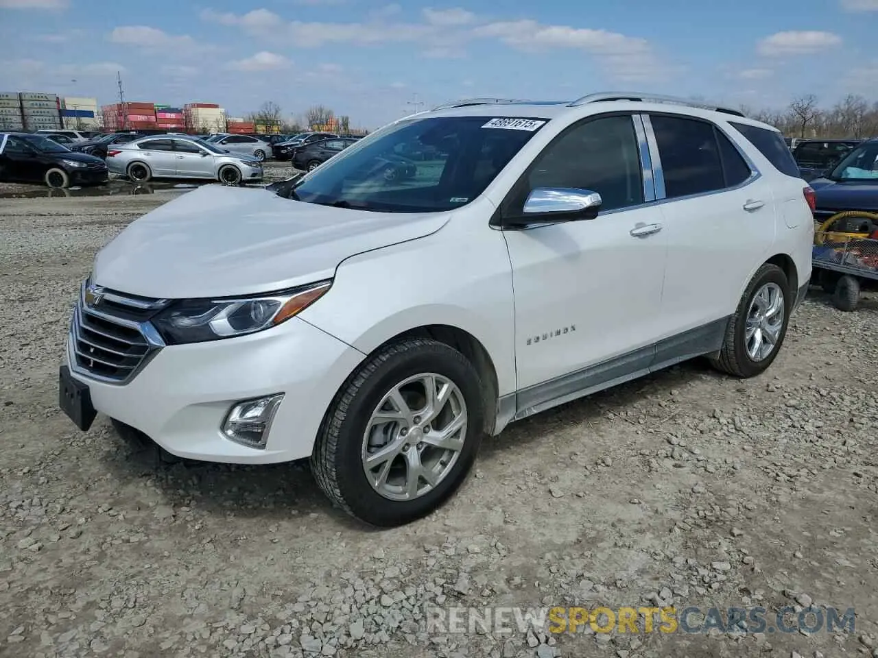 1 Photograph of a damaged car 3GNAXNEV7LS673177 CHEVROLET EQUINOX 2020