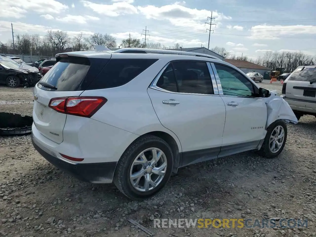 3 Photograph of a damaged car 3GNAXNEV7LS673177 CHEVROLET EQUINOX 2020