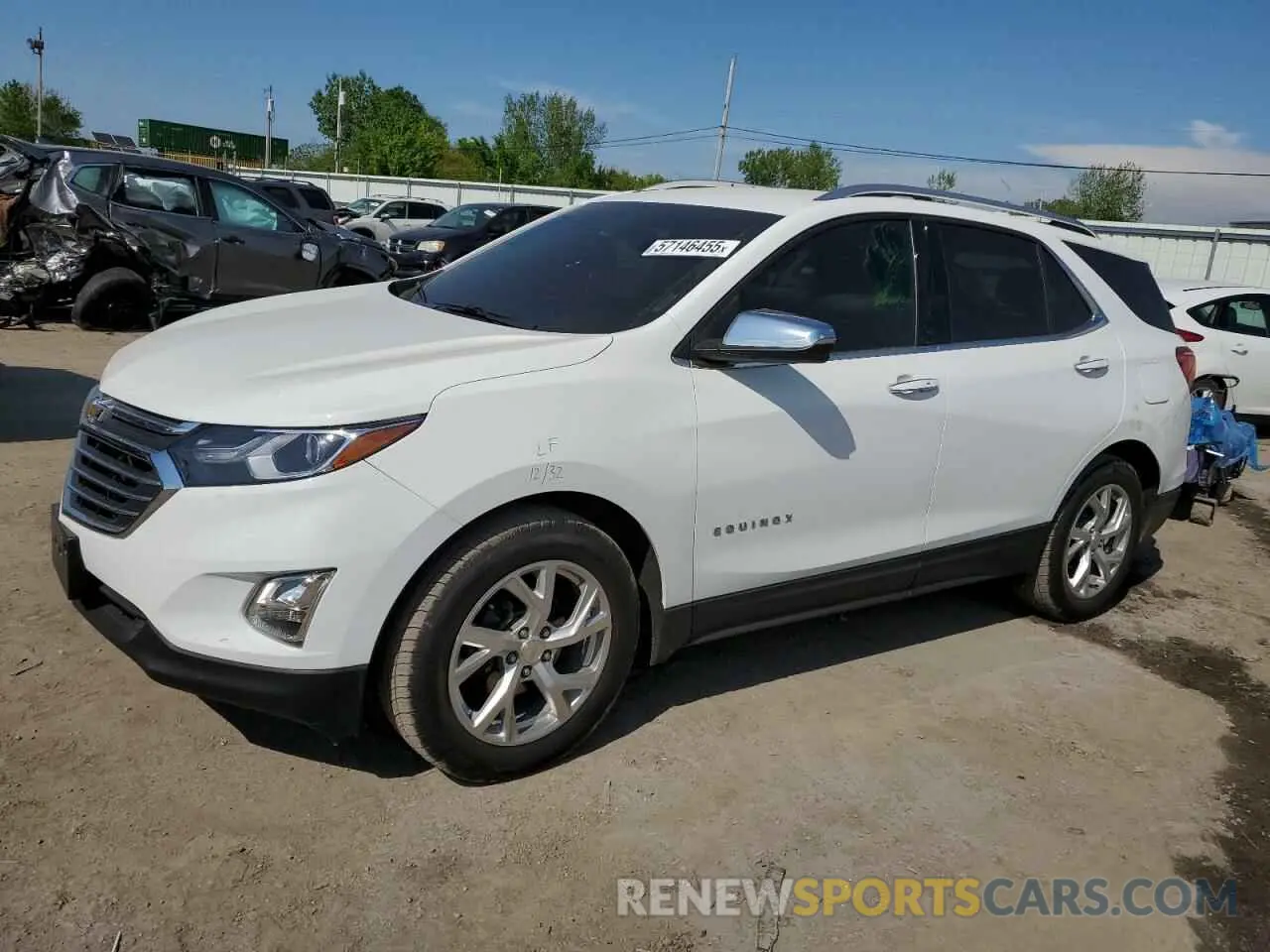 1 Photograph of a damaged car 3GNAXNEV8LS685127 CHEVROLET EQUINOX 2020