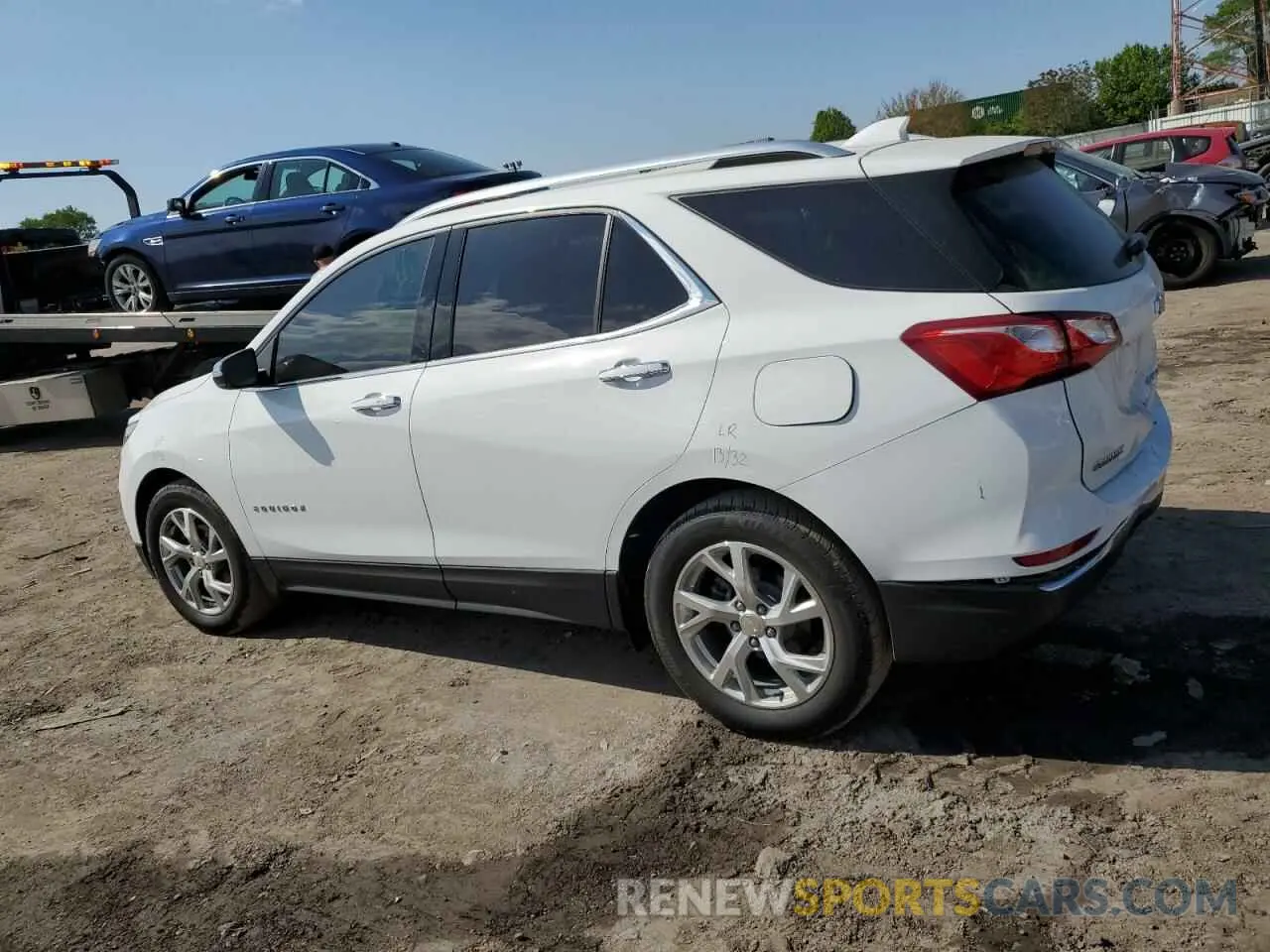 2 Photograph of a damaged car 3GNAXNEV8LS685127 CHEVROLET EQUINOX 2020