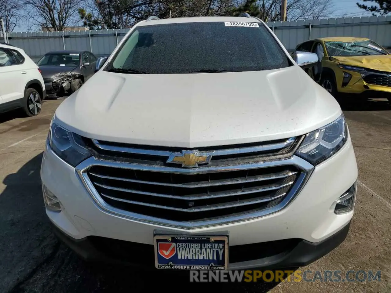 5 Photograph of a damaged car 3GNAXPEX1LS673222 CHEVROLET EQUINOX 2020